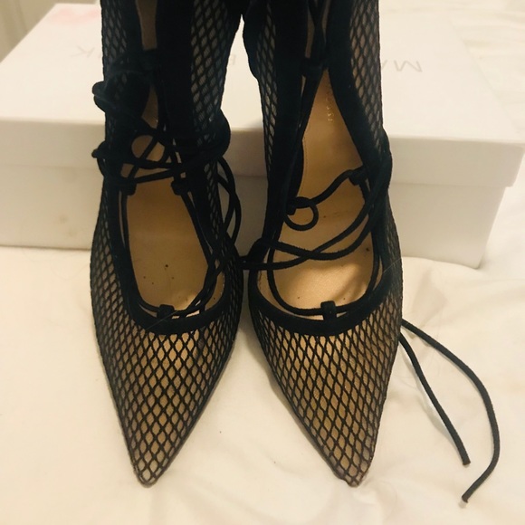 Gianvito Rossi suede mesh pumps last sale day - Picture 7 of 8